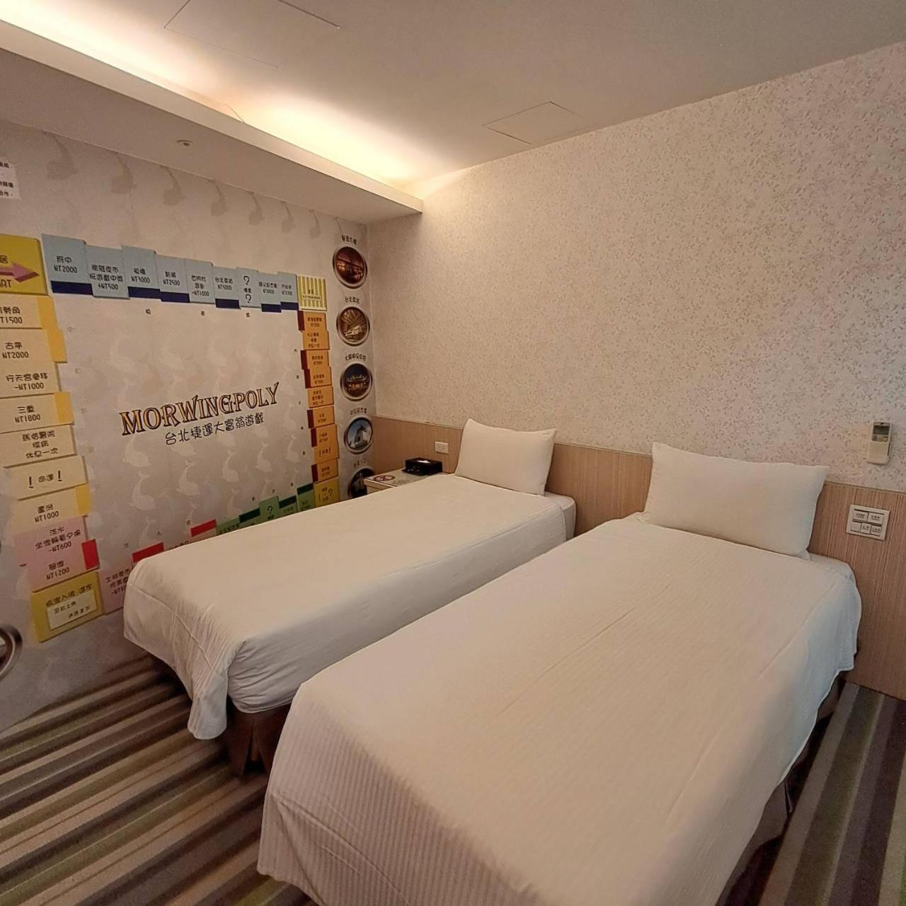 Morwing Hotel Fuzhong Taipeh Exterior foto